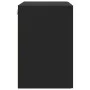 Engineered wood black wall cabinet 80x42.5x64 cm by , Sideboards - Ref: Foro24-846132, Price: 73,89 €, Discount: %