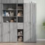 Ingenieurholz-Sideboard in Sonoma-Grau 30x42,5x185 cm von , Sideboards - Ref: Foro24-846241, Preis: 95,01 €, Rabatt: %