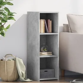Aparador de madera contrachapada gris hormigón 30x41x93 cm de , Aparadores - Ref: Foro24-846344, Precio: 48,36 €, Descuento: %