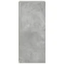 Aparador de madera contrachapada gris hormigón 30x41x93 cm de , Aparadores - Ref: Foro24-846344, Precio: 48,36 €, Descuento: %