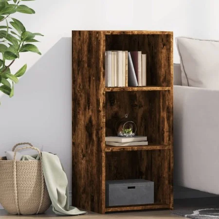 Smoked oak engineered wood sideboard 40x41x93 cm by , Sideboards - Ref: Foro24-846352, Price: 50,70 €, Discount: %