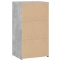 Engineered wood sideboard in gray concrete 50x41x93 cm by , Sideboards - Ref: Foro24-846365, Price: 57,15 €, Discount: %