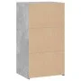 Engineered wood sideboard in gray concrete 50x41x93 cm by , Sideboards - Ref: Foro24-846365, Price: 56,40 €, Discount: %