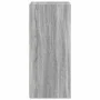 Engineered wood sideboard in Sonoma grey, 50x41x93 cm. by , Sideboards - Ref: Foro24-846367, Price: 52,83 €, Discount: %