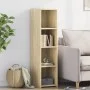 Engineered wood high sideboard in Sonoma oak 30x41x124 cm by , Sideboards - Ref: Foro24-846378, Price: 52,50 €, Discount: %