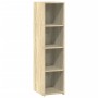 Aparador alto madera de ingeniería roble Sonoma 30x41x124 cm de , Aparadores - Ref: Foro24-846378, Precio: 52,97 €, Descuento: %