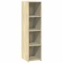 Engineered wood high sideboard in Sonoma oak 30x41x124 cm by , Sideboards - Ref: Foro24-846378, Price: 52,50 €, Discount: %