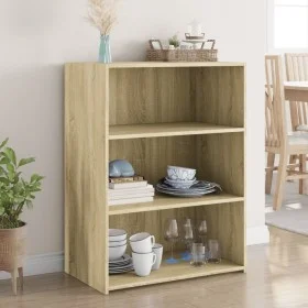 Engineered wood sideboard in Sonoma oak, 70x41x93 cm by , Sideboards - Ref: Foro24-846371, Price: 59,11 €, Discount: %