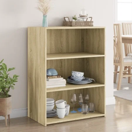 Engineered wood sideboard in Sonoma oak, 70x41x93 cm by , Sideboards - Ref: Foro24-846371, Price: 59,11 €, Discount: %