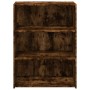 Smoked oak engineered wood sideboard 70x41x93 cm by , Sideboards - Ref: Foro24-846373, Price: 64,32 €, Discount: %
