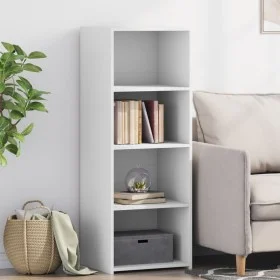 Hoher Schrank aus weißem Ingenieurholz 45x41x124 cm von , Sideboards - Ref: Foro24-846390, Preis: 65,04 €, Rabatt: %