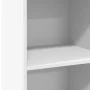 Tall white engineered wood sideboard 45x41x124 cm by , Sideboards - Ref: Foro24-846390, Price: 65,04 €, Discount: %
