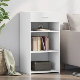 Engineered wood white sideboard 50x42.5x93 cm by , Sideboards - Ref: Foro24-846327, Price: 64,82 €, Discount: %