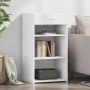 Engineered wood white sideboard 50x42.5x93 cm by , Sideboards - Ref: Foro24-846327, Price: 64,82 €, Discount: %