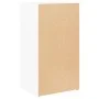 Engineered wood white sideboard 50x42.5x93 cm by , Sideboards - Ref: Foro24-846327, Price: 64,82 €, Discount: %