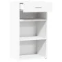 Engineered wood white sideboard 50x42.5x93 cm by , Sideboards - Ref: Foro24-846327, Price: 64,82 €, Discount: %