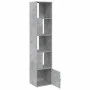 Engineered wood gray concrete shelf 40x36x189 cm by , Bookcases and shelves - Ref: Foro24-848244, Price: 75,89 €, Discount: %