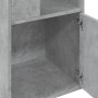 Regal aus grauem Beton-Holzwerkstoff 40x36x189 cm von , Bücherregale und Regale - Ref: Foro24-848244, Preis: 76,86 €, Rabatt: %