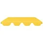 Dosel de repuesto columpio jardín amarillo 150/130x105/70 cm de vidaXL, Cubiertas para carpas y cenadores - Ref: Foro24-31210...