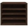 Wooden engineering desktop organizer brown 36x26x29.5 cm by , Classification and organization - Ref: Foro24-848051, Price: 34...
