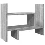 Wooden gray engineering desktop organizer 38.5x17x39 cm by , Classification and organization - Ref: Foro24-848064, Price: 23,...