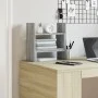 Wooden gray engineering desktop organizer 38.5x17x39 cm by , Classification and organization - Ref: Foro24-848064, Price: 23,...