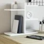 Wooden white engineering desktop organizer 42x21.5x42 cm by , Classification and organization - Ref: Foro24-848066, Price: 24...