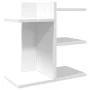 Wooden white engineering desktop organizer 42x21.5x42 cm by , Classification and organization - Ref: Foro24-848066, Price: 24...