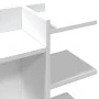 Wooden white engineering desktop organizer 42x21.5x42 cm by , Classification and organization - Ref: Foro24-848066, Price: 24...