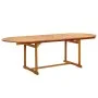 Juego comedor de jardín 7 pzas madera maciza acacia y textileno de , Conjuntos de jardín - Ref: Foro24-3279318, Precio: 822,9...