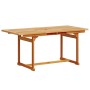 Juego comedor de jardín 5 pzas madera maciza acacia y textileno de , Conjuntos de jardín - Ref: Foro24-3279324, Precio: 551,5...
