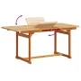 Juego comedor de jardín 5 pzas madera maciza acacia y textileno de , Conjuntos de jardín - Ref: Foro24-3279324, Precio: 538,5...