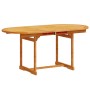 Juego comedor de jardín 5 pzas madera maciza acacia y textileno de , Conjuntos de jardín - Ref: Foro24-3279280, Precio: 546,1...