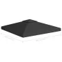 Obere Abdeckung für Pavillon, 2 Ebenen, schwarz, 310 g/m², 3x3 m. von vidaXL, Abdeckungen für Zelte und Pavillons - Ref: Foro...