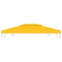 Gazebo canopy 2 levels 310 g/m² 4x3 m yellow by vidaXL, Covers for tents and gazebos - Ref: Foro24-312076, Price: 58,33 €, Di...