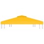 Gazebo canopy 2 levels 310 g/m² 4x3 m yellow by vidaXL, Covers for tents and gazebos - Ref: Foro24-312076, Price: 58,33 €, Di...