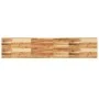 Solid acacia wood floating shelf with oil finish 140x30x4cm by , Shelves and shelves - Ref: Foro24-3279623, Price: 85,70 €, D...