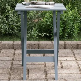 Folding side table made of solid gray poplar wood by , Garden tables - Ref: Foro24-4008874, Price: 38,67 €, Discount: %