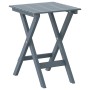 Mesa auxiliar plegable madera maciza de álamo gris de , Mesas de jardín - Ref: Foro24-4008874, Precio: 39,46 €, Descuento: %