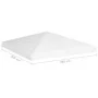 Gazebo awning 270 g/m² 3x3 m white by vidaXL, Covers for tents and gazebos - Ref: Foro24-312080, Price: 66,15 €, Discount: %