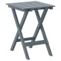 Folding side table made of solid gray poplar wood by , Garden tables - Ref: Foro24-4008874, Price: 38,67 €, Discount: %