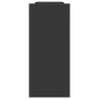 Wooden engineering desktop organizer in black, 34.5x15.5x35.5cm by , Classification and organization - Ref: Foro24-848053, Pr...
