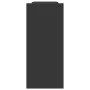 Wooden engineering desktop organizer in black, 34.5x15.5x35.5cm by , Classification and organization - Ref: Foro24-848053, Pr...