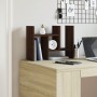 Brown oak wood desktop organizer 34.5x15.5x35.5 cm by , Classification and organization - Ref: Foro24-848058, Price: 22,59 €,...