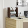 Brown oak wood desktop organizer 34.5x15.5x35.5 cm by , Classification and organization - Ref: Foro24-848058, Price: 22,59 €,...