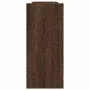 Brown oak wood desktop organizer 34.5x15.5x35.5 cm by , Classification and organization - Ref: Foro24-848058, Price: 22,20 €,...