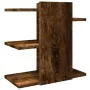 Smoked oak desktop organizer 42x21.5x42 cm by , Classification and organization - Ref: Foro24-848070, Price: 24,39 €, Discoun...