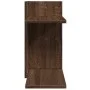 Wooden engineering desktop organizer brown 42x21.5x42 cm by , Classification and organization - Ref: Foro24-848072, Price: 25...