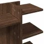Wooden engineering desktop organizer brown 42x21.5x42 cm by , Classification and organization - Ref: Foro24-848072, Price: 25...