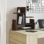 Wooden engineering desktop organizer brown 49x20x52.5 cm by , Classification and organization - Ref: Foro24-848079, Price: 42...